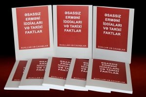 BOOK "UNSUBSTANTIATED CLAIMS OF ARMENIANS AND HISTORICAL FACTS. QUESTIONS AND ANSWERS" PUBLISHED