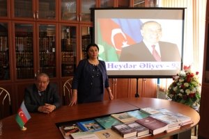 INSTITUTE OF ORIENTAL STUDIES CELEBRATED THE 93RD ANNIVERSARY OF THE BIRTH OF THE GREAT LEADER HEYDAR ALIYEV
