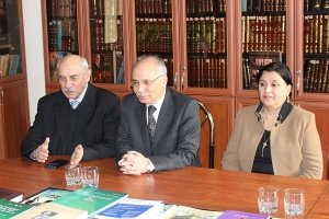 DIRECTOR OF THE INSTITUTE OF MANUSCRIPTS OF THE LEAGUE OF ARAB STATES VISITED THE INSTITUTE OF ORIENTAL STUDIES