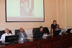 CELEBRATED THE 90TH ANNIVERSARY OF THE FAMOUS ORIENTALIST RUSTAM ALIYEV